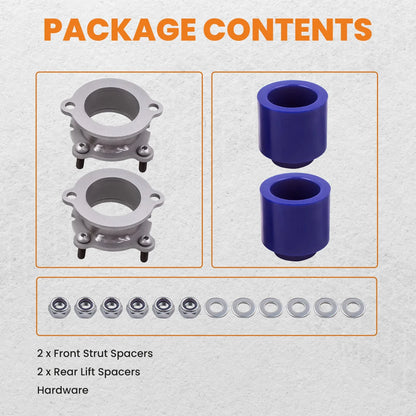 3" Front Rear Lift Kit For Chevrolet Trailblazer GMC Envoy 2002-2009 32" Tires