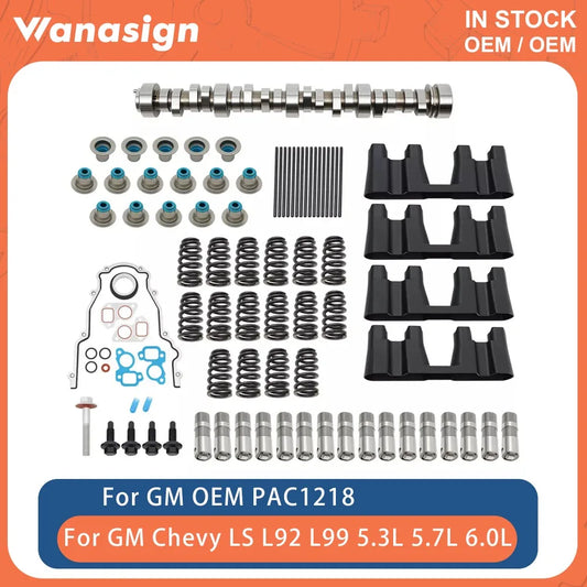 Engine Sloppy Mechanics Stage 2 Cam Kit Fit 5.3 5.7 6.0 6.2 L For Chevrolet GMC LS L92 L99 5.3L 5.7L 6.0L 6.2L V8 GAS 1997-2007