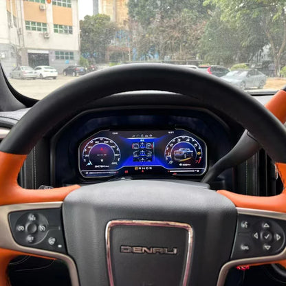 Car LCD Instrument For Chevrolet Silverado 2013-2019 GMC SIERRA 2014-2020 Digital Dashboard Panel Instrument Cluster Speedometer