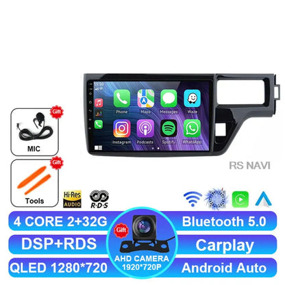 Android 14 Car Radio For Honda Stepwgn 5 2015 - 2021 4G LTE DSP Navigation BT Viedo Player DVD Wireless Carplay Auto 2 DIN GPS