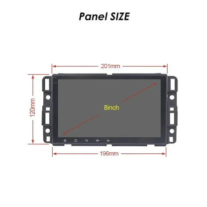 8inch Wireless Android13 For Chevrolet Silverado Impala GMC Yukon Acadia Sierra  Carplay 4G Multimedia Car Radio 2 Din Screen
