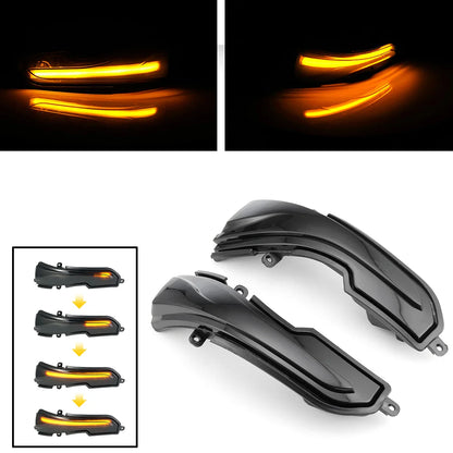 Rearview Mirror Lamp LED Dynamic Indicator Turn Signal Light Blinker For Infiniti Q30 Q50 Q60 Q70 QX50 QX60 QX30 Car Styling