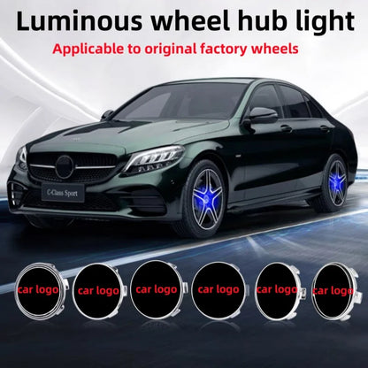 Hub Light Car Wheel Caps Light Center Cover Lighting Cap Floating Illumination LED auto For for Mercedes-Benz A CLASS B CLASS C