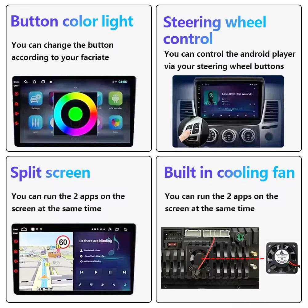 Car Android 13 For JEEP Compass Patriot 2011 - 2017 Auto Radio Multimedia Player GPS Navigation Carplay Stereo 4G BT No 2din DVD
