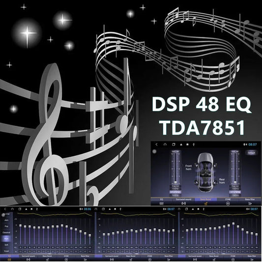 DSP Car Radio Stereo For Jeep Commander Carplay Android Auto Multimedia Player Screen Autoradio Navigation GPS BT 4G Head Unit
