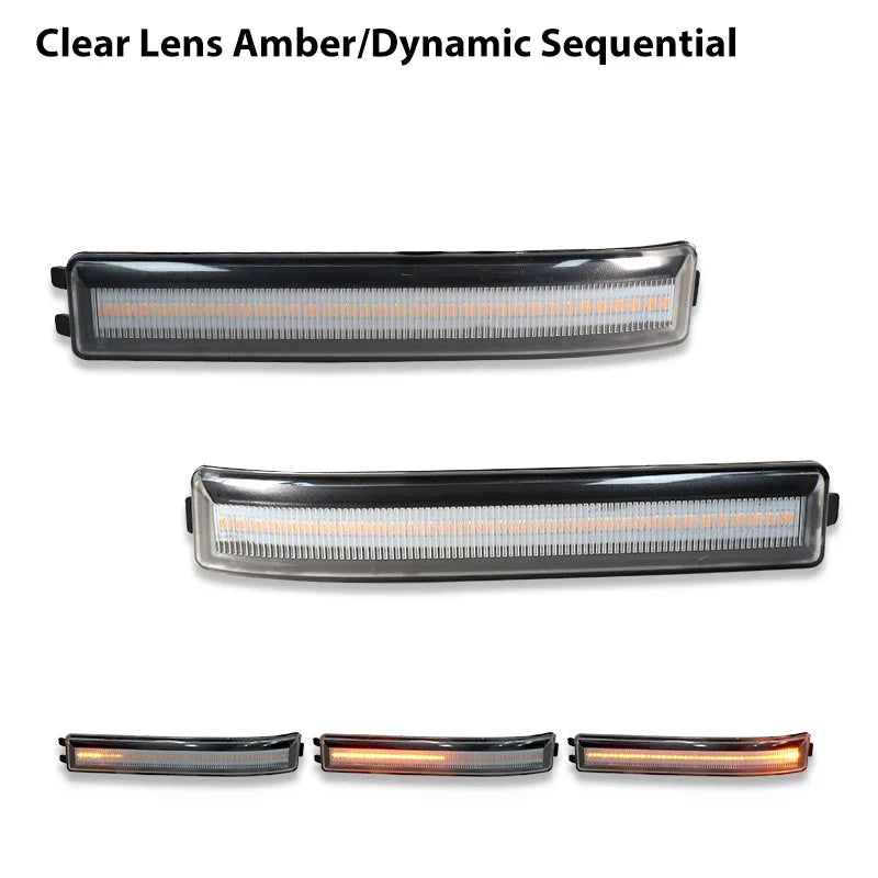 LED Dynamic Side Mirror Turn Signal Lights For Ford F150 F-150 2009-2014 SVT Raptor 2010-2014 Sequential Lamp Blinker Indicator