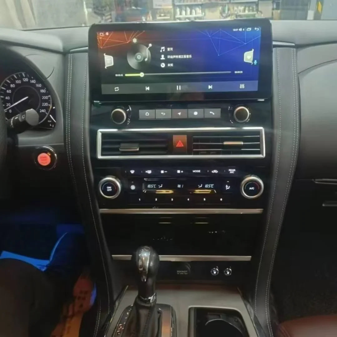 For Nissan Patrol Y62 Amanda For Infiniti QX80 QX56 2010~2022 Android 13 Car Radio Multimedia Player GPS Navi Carplay Head Unit