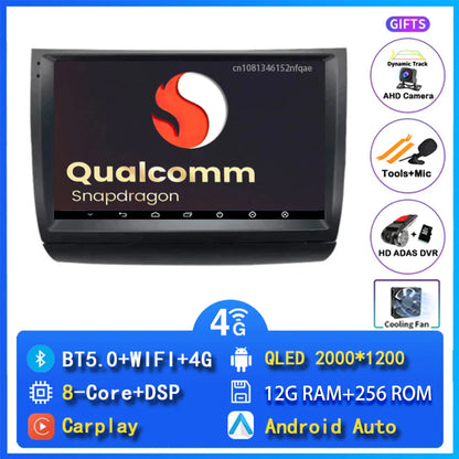 Android 14 wifi+4G Carplay Car Radio For Toyota Prius 20 2002 - 2009 Navigation GPS Video Player Stereo Multimedia DVD DSP 8core