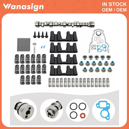 Engine Sloppy Mechanics Stage 2 Cam Kit Fit 5.3 5.7 6.0 6.2 L For Chevrolet GMC LS L92 L99 5.3L 5.7L 6.0L 6.2L V8 GAS 1997-2007