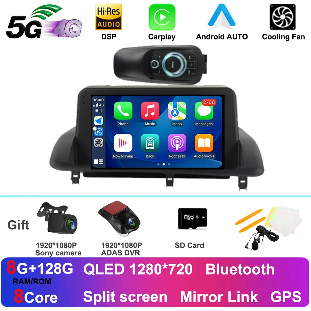 Android 13 For Lexus CT CT200 CT200h 2010-2018 Car 4G Wifi Radio Multimedia Video Player GPS Navigation Stereo Screen DSP QLED