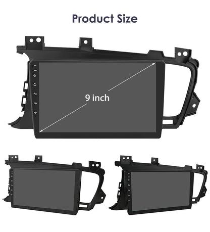 Hizpo 9" Car Radio for Kia K5 Optima 2011-2015 GPS Navigation 2 din Android Auto Multimedia Video Player 4G WIFI Carplay RDS DSP