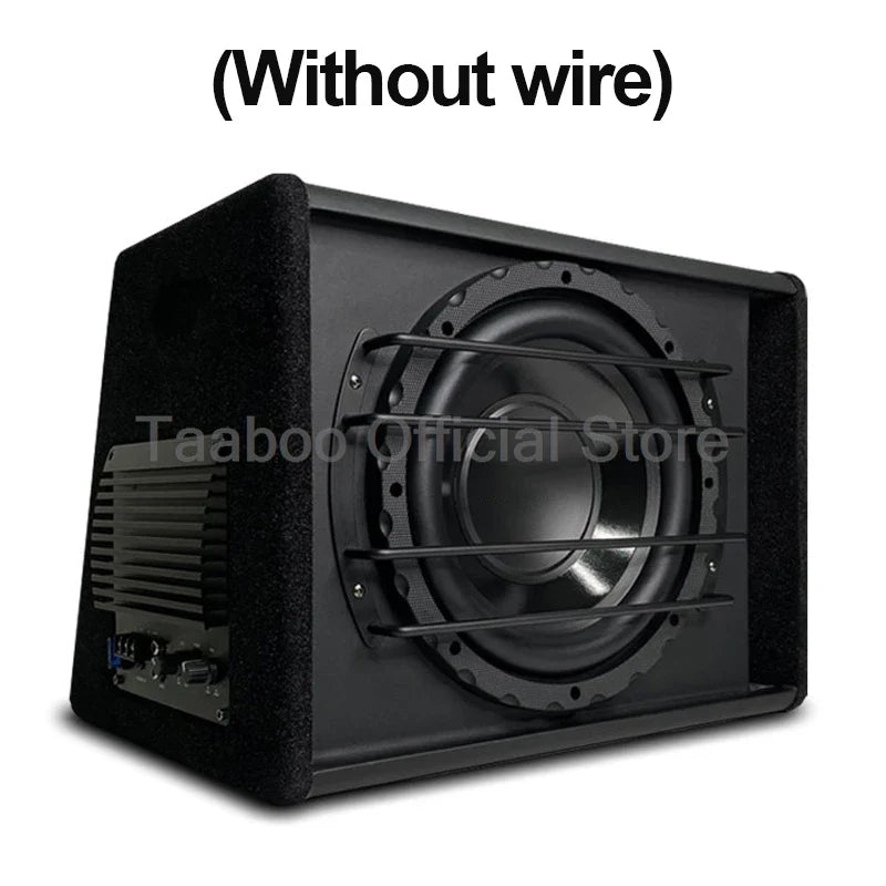 10 Inch 12V Super Subwoofer 800W High Power Car Speaker Car Audio Processor Fever DIY Car Active Amplifier Speaker Modification