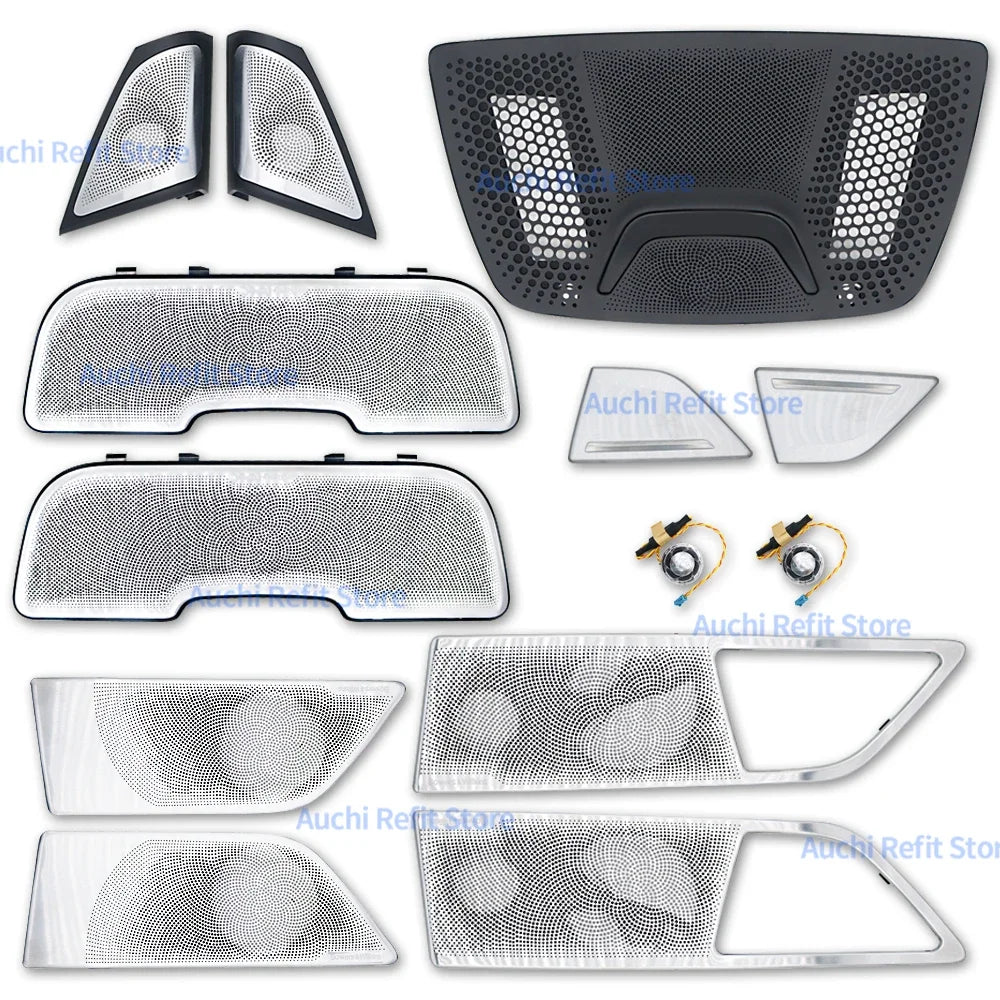 11 Colour LED Speaker Cover For BMW New 7Series G11 G12 Car Midrange Tweeter HiFi Music Stereo Horn Ambient Light Decorate Refit