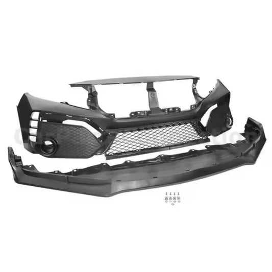 Modified Parts RS Front Bumper Complete Body Kit For HONDA CIVIC 2016-19 Upgrade WITHOUT GRILLE