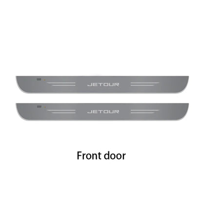 For Chery Jetour X70 X70SM X90 X95 DASHING i-DM T2T3 Car Wireless LED Welcome Pedal Threshold Light passage Atmosphere lamp