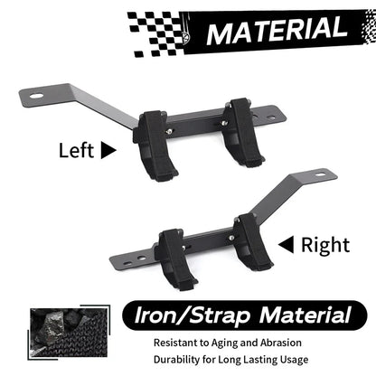 BAWA Car Front Seat Fire Extinguisher Bracket for Suzuki Jimny 2007-2017 Interior Rack Accessories