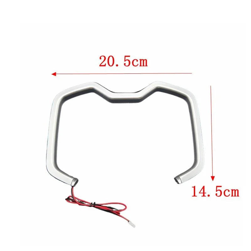 LED Central Water Cup Holder Light For Toyota RAV4 XA50 2019 2020 2022 2023 2024 Blue Interior Atmosphere Decorative Light