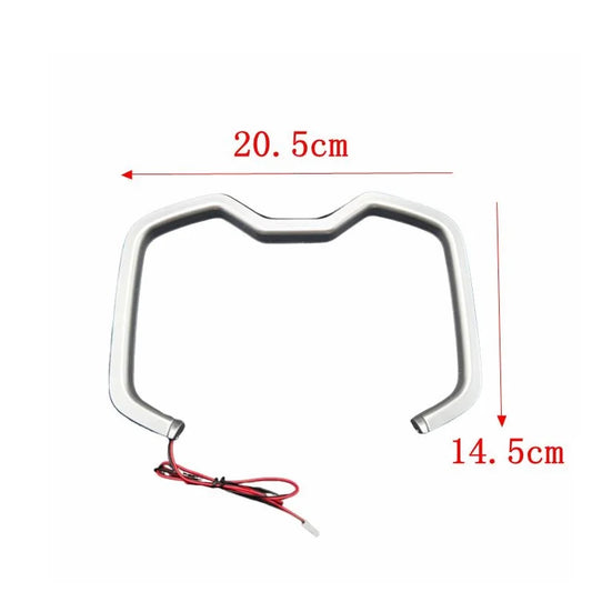 LED Central Water Cup Holder Light For Toyota RAV4 XA50 2019 2020 2022 2023 2024 Blue Interior Atmosphere Decorative Light