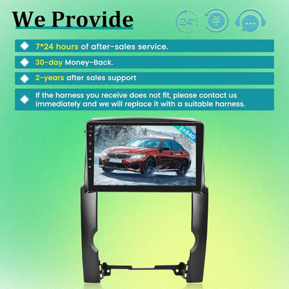 for Kia Sorento 2009-2012 Wireless CarPlay and Android Auto 10" Touchscreen Kia Sorento Headunit - WiFi/SWC + AHD Backup Camera