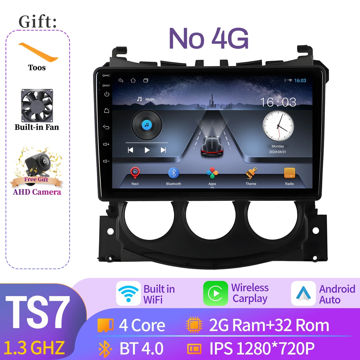 For Nissan 370 Z 370Z 2009-2012 Car Radio Multimedia Player Navigation 4G Wireless BT CarPlay Android 14 7862S 2K QLED Screen