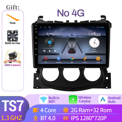 For Nissan 370 Z 370Z 2009-2012 Car Radio Multimedia Player Navigation 4G Wireless BT CarPlay Android 14 7862S 2K QLED Screen