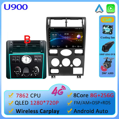 Car Android 13  For Ford Mondeo 3 2000-2007 Car Radio Multimedia Video Player Navigation GPS No 2 din Dvd 4G WIFI Carplay Stereo