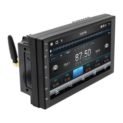 7 Inch Touch Screen Bluetooth Wifi GPS Navigation Aux Car Radio With Wireless Apple Carplay