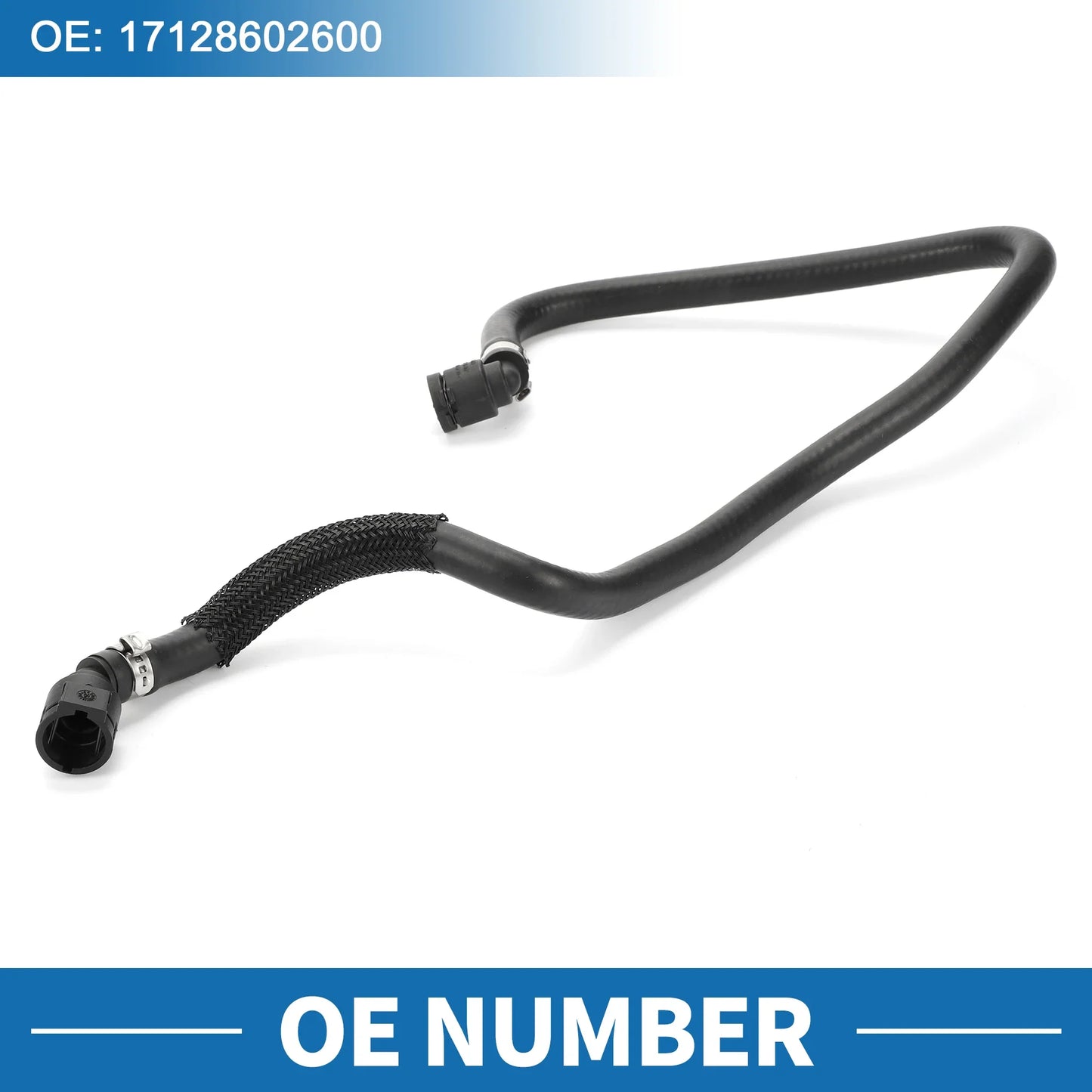 UXCELL Radiator Hose No.17128602600 for BMW 530e 2.0L 2018-2020 for BMW 530e xDrive 2.0L 2018-2020 for BMW 530i 2.0L 2017