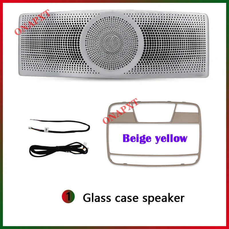 For Mercedes-Benz E-class W213 Coupe W238 LED Ambient Light 3D Tweeter Speeker Backlight Air Vent Turbine Car Atmosphere Lamp
