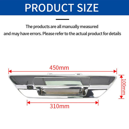 Car Trunk Handle Backup Camera IP68 Waterproof 170° Wide Angles Night Vision for Toyota Hilux SR5 M80 2016-2024 69090-0K350