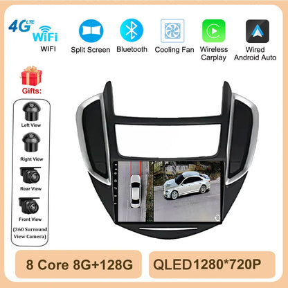 Android OS Car Radio Multimedia Stereo Player WiFi GPS Navigation Video For Chevrolet TRAX 2014 - 2016 Wireless Carplay 4G