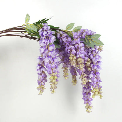 120cm artificiel Abler géant glycine longues Branches fleurs mariage décor à la maison salon toile de fond Arrangement fleur sus