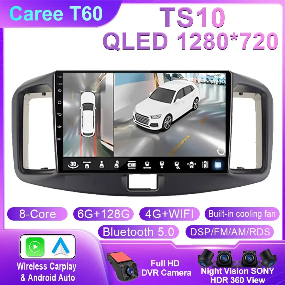 Autoraido For Daihatsu Mira 2013 - 2017 Car Radio Multimedia Video Player Navigation GPS Android 14 Stereo 4G No 2din 2 din dvd