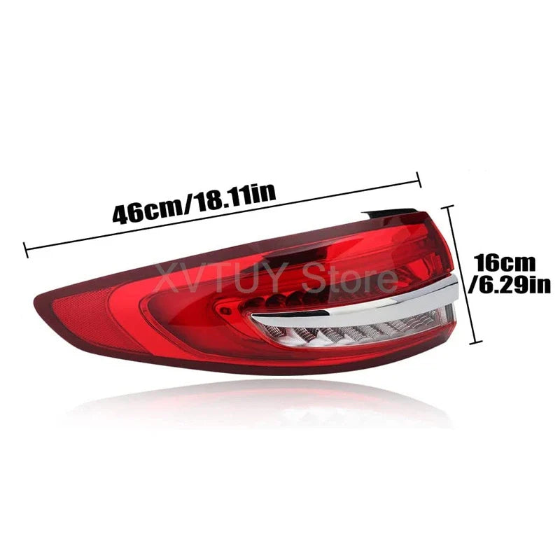 For Ford Mondeo Fusion 2017 2018 2019 2020 2021 Rear Taillight Assembly Brake Turn Signal Light Reversing Lamp Car Accessories