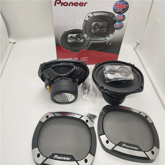 Free Shipping 1 Set Pioneer TS-6975 V3 500W MAX  80W NOM 6" x 9" 3-Way Coaxial 3-WAY 3VOIES Car Audio Speaker Made In Vietnaam