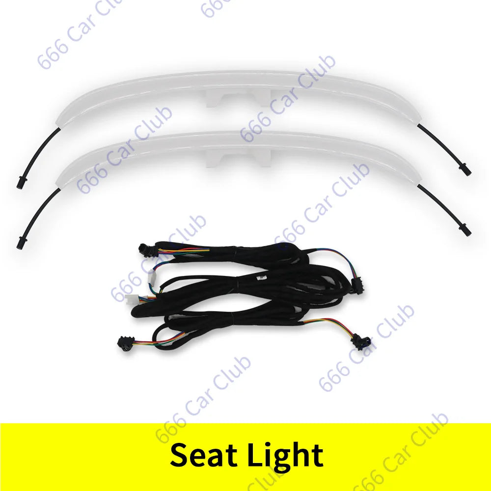 64 Colours LED Air Vents 3D/4D Speaker For Mercedes Benz W213 E-Class E-Coupe E43 E53 E250 Interior Ambient Ligh Decorative Lamp