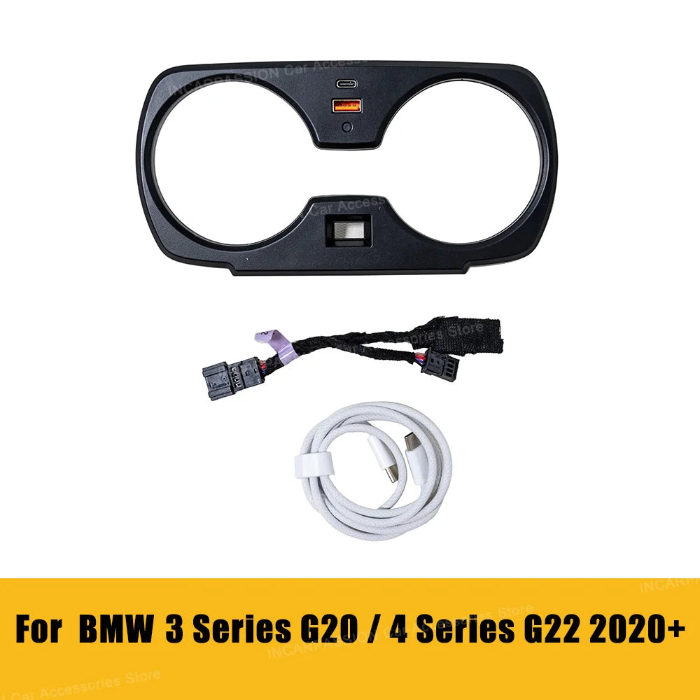 Cup holder ambient light for BMW 3 G20 4 G22 5 G30 6 G32 X3 G01 X4 G02 X5 G05 X6 G06 X7 G07