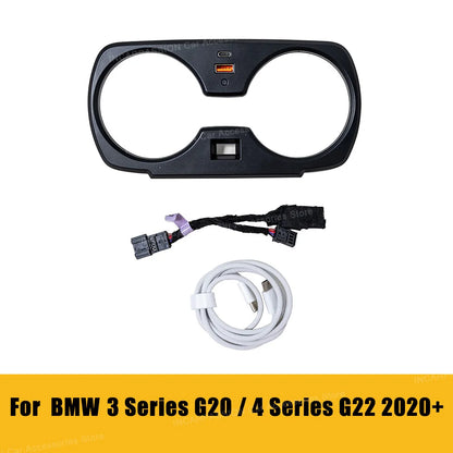 Cup holder ambient light for BMW 3 G20 4 G22 5 G30 6 G32 X3 G01 X4 G02 X5 G05 X6 G06 X7 G07