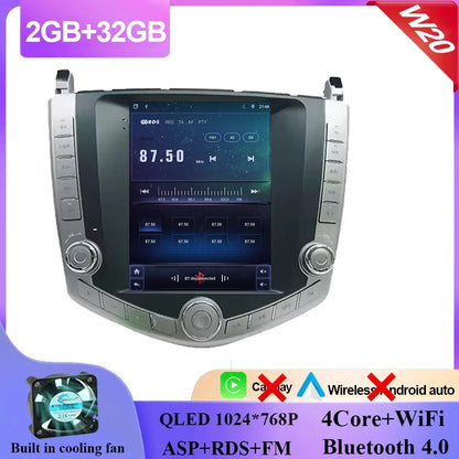 Android 14 QLED 9.7" inch Screen Car Radio For BYD S6 2011-2017 Carplay GPS Navi Stereo Multimedia video Player navigation 2din