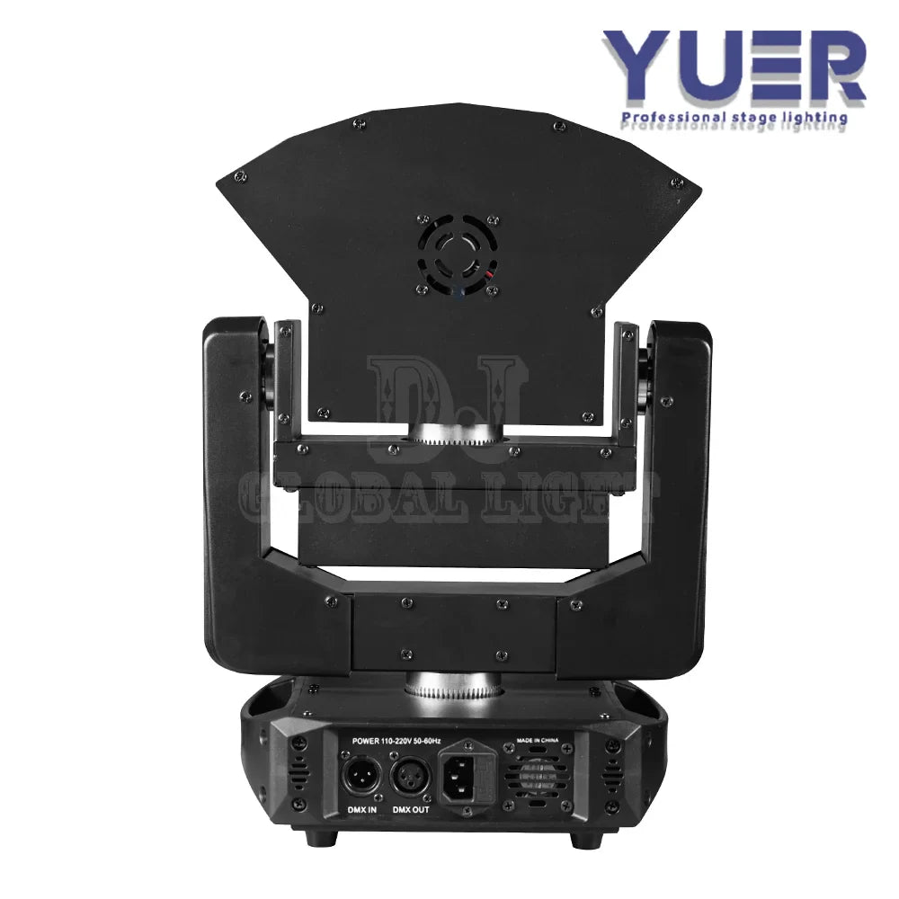 6 eyes RGB Laser Strobe beam Moving head light DMX Auto Sound Control Professional lighting machine for DJ Disco party bar Stage power tools