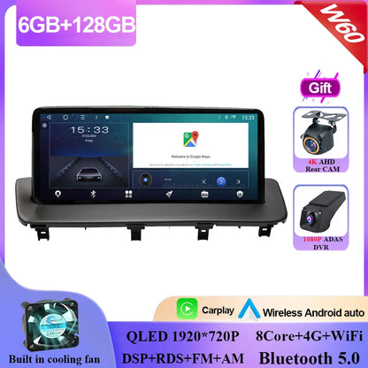 10.25 Inch Android 14 For MAZDA CX-9 CX 9 CX9 2016-2021 Car Radio Multimedia Player GPS Navigation Carplay Android Auto 2din DVD