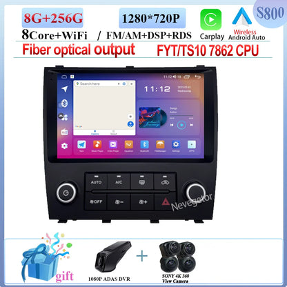 2Din Android 14 For Lexus IS200 XE10 1999 - 2005 Car Radio Multimedia Player GPS Navigation Stereo Wireless Carplay No 2din DSP
