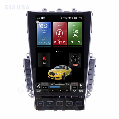 AuCar Mark6 Tesla Style Android Head Unit Radio For Infiniti Q50 Q50S Q60 Q60S 2014-2019 GPS Navi 1920*1080 13.6 Inch