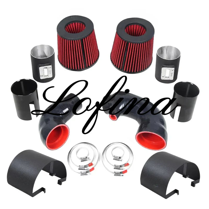 For 2016 + Infiniti Q50 Q60 3.0L Twin Turbo VR30DDTT Intake Kit with Heat Shield New State Aluminum Material