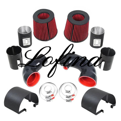 For 2016 + Infiniti Q50 Q60 3.0L Twin Turbo VR30DDTT Intake Kit with Heat Shield New State Aluminum Material