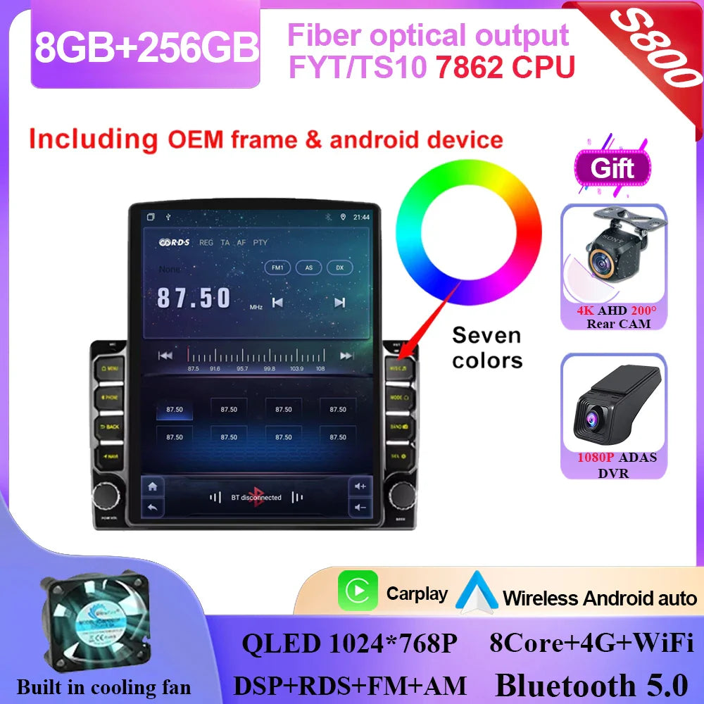 Car Android 14 For Renault Master Nissan NV400 Opel Movano 2010-2021 Navigation Touch Sereen Multimedia Player GPs 2din carplay