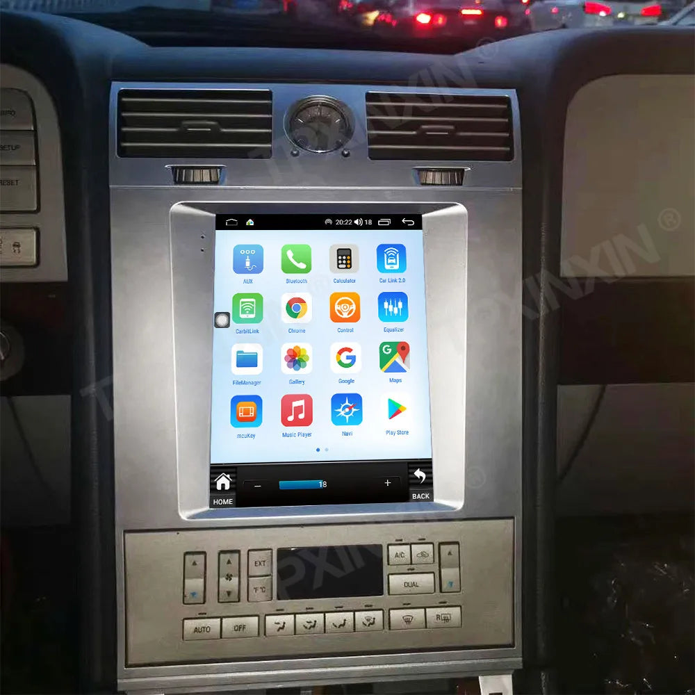 Android 13.0 Auto Multimedia Player Screen For Lincoln Navigator 2005-2009 Carplay Car Radio GPS Navigation Stereo Head Unit DSP