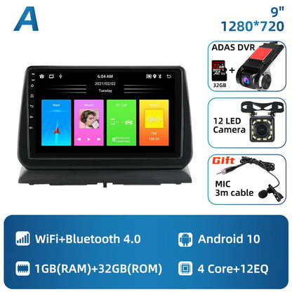 2 Din Android Car Radio for Dodge Nitro 2007-2011 Stereo Carplay Car Multimedia Player GPS Navigation Autoradio Head Unit Auto