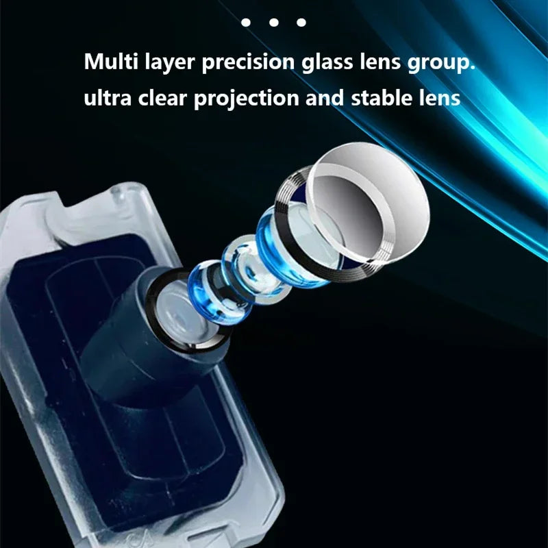 For Mercedes Benz W213 W205 W222 N293 X247 W253 C E S Class EQC GLB GLC  Car Rearview Mirror Led Welcome Light Ghost Glass Lamp