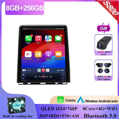 5G Car Radio for Renault Clio5 CLIO 5 2019 - 2021  Player GPs Navigation Stereo Android Auto Screen Bluetooth Multimedia Player